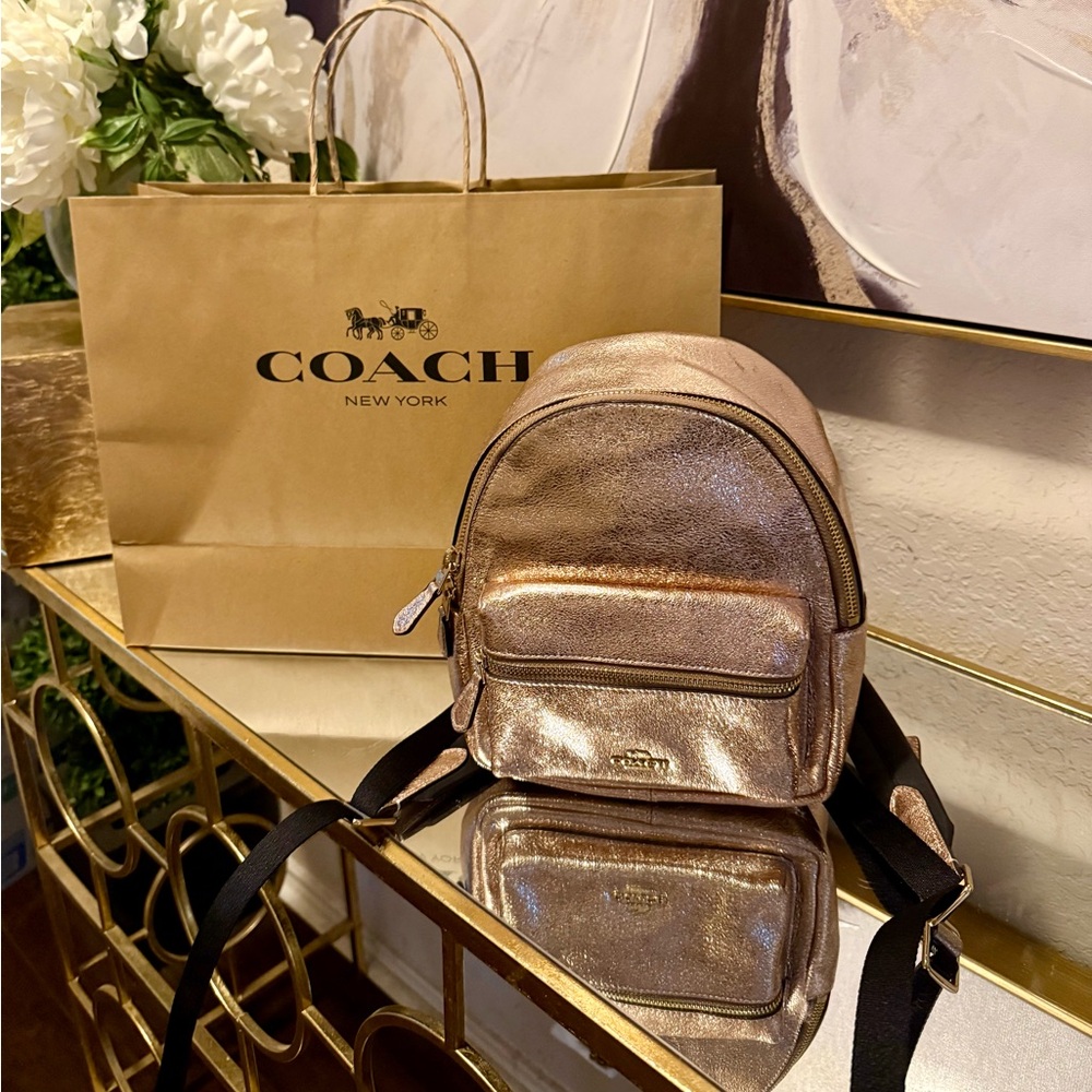 ***SOLD***Mini Charlie Coach Backpack